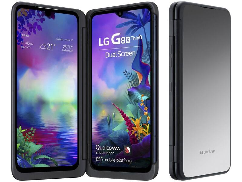 Smartphone LG G8X 128GB Preto 4G Octa-Core - 6GB RAM Tela 6,4” Câm